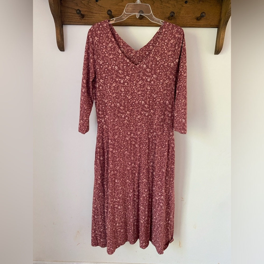 Pact western floral knit dress XXL